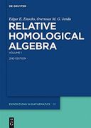 relative homological algebra