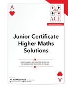 Junior Certificate Higher Maths Solutions: 2018/2019 (en Inglés)