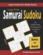 Large Print Samurai Sudoku: 500 Easy to Hard Sudoku Puzzles Overlapping into 100 Samurai Style (en Inglés)