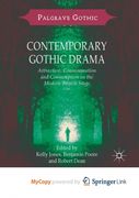 Contemporary Gothic Drama (en Inglés)