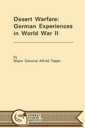 desert warfare: german experiences in world war ii (en Inglés)
