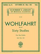 sixty studies for the violin, op. 45,book 1 (en Inglés)
