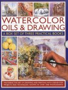 watercolor oils & drawing box set (en Inglés)