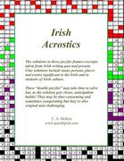 Irish Acrostics (en Inglés)