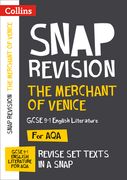 Collins Snap Revision Text Guides - The Merchant of Venice: Aqa GCSE English Literature (en Inglés)