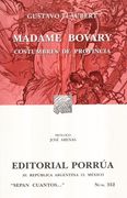 Madame Bovary. Costumbres de Provincia