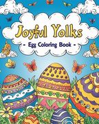 Joyful Yolks - Egg Coloring Book: Interactive preschool activity, educational Easter-themed coloring (en Inglés)