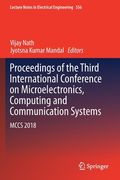 Proceedings of the Third International Conference on Microelectronics, Computing and Communication Systems: McCs 2018 (en Inglés)