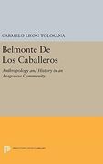 Belmonte de los Caballeros: Anthropology and History in an Aragonese Community (Princeton Legacy Library)