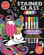 Stained Glass Art: Dazzling Designs (Klutz Activity Book) (en Inglés)