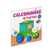 Calcomanías de la Granja. Tractor