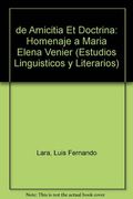 De Amicitia et Doctrina Homenaje a Martha Elena Venier