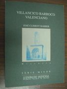 El Villancico Barroco Valenciano