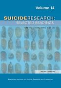Suicide Research: Selected Readings Volume 15 (en Inglés)