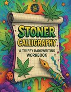 Stoner Calligraphy - a Trippy Handwriting Workbook: 420-Friendly Lettering Guide for Adults - Trippy Practice Pages and the Chillest Gift for any High Occasion (en Inglés)