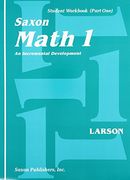 saxon math 1: student workbook set first edition (en Inglés)