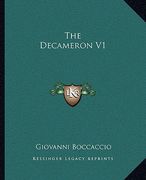 the decameron v1 (en Inglés)