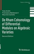 de Rham Cohomology of Differential Modules on Algebraic Varieties (en Inglés)