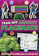 Marvel Avengers Hulk: Tear-Off Activity Placemats (With Games, Puzzles, Colouring, and More! )