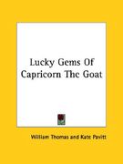 lucky gems of capricorn the goat (en Inglés)