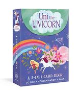 Uni the Unicorn: A 3-In-1 Card Deck: Card Games Include go Fish, Concentration, and Snap (en Inglés)