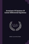 Invariants Of Systems Of Linear Differential Equations (en Inglés)