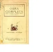 Obra completa (Sin sobrecubierta)