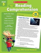 Scholastic Success With Reading Comprehension Grade 5 Workbook (en Inglés)