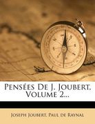 Pensees de J. Joubert, Volume 2... (in French)