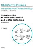 an introduction to radioimmunoassay and related techniques (en Inglés)