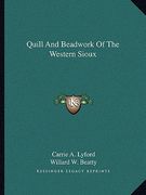 quill and beadwork of the western sioux