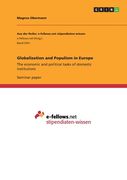 Globalization and Populism in Europe: The economic and political tasks of domestic institutions