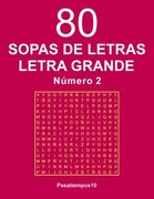 80 Sopas de Letras Letra Grande - n. 2