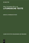 Liturgische Texte (en Alemán)