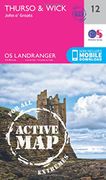 Thurso & Wick, John O'Groats (OS Landranger Map)