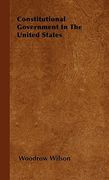 constitutional government in the united states