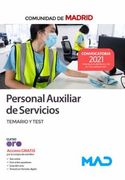 Personal Auxiliar de Servicios de la Comunidad de Madrid. Temario y Test