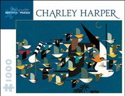charley harper: mystery of the missing migrants: puzzle - lisa reid - pomegranate communications