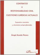 contratos y responsabilidad civil, cuestiones jurídicas actuales : supuestos concretos y soluciones jurisprudenciales