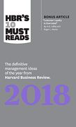 Hbrs 10 Must Reads 2018 