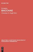 Bacchae (Bibliotheca Scriptorum Graecorum et Romanorum Teubneriana) (en Griego Antiguo)