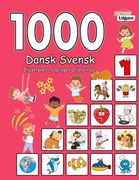 1000 Dansk Svensk Illustreret Tosproget Ordforråd (Sort-Hvid Udgave): Danish Swedish language learning (en Danés)