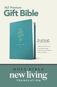 Nlt Premium Gift Bible (Red Letter, Leatherlike, Teal) 