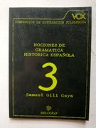 Nociones de Gramatica Historica Española (in Spanish)