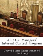 AR 11-2: Managers' Internal Control Program (en Inglés)