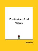pantheism and nature (en Inglés)