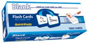 Blank Flash Cards 