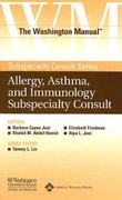 the washington manual allergy, asthma, and immunology subspecialty consult