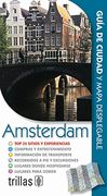 Amsterdam. Guía de ciudad y mapa desplegable