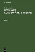 Lessing's Ausgewã Â¤Hlte Werke Lessing's Ausgewã Â¤Hlte Werke (German Edition) [Hardcover ] (en Alemán)
